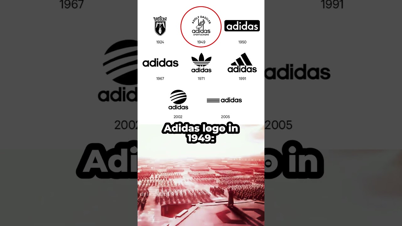 Adidas logo in 1949💀