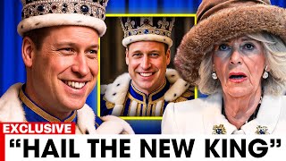 Camilla's Face Immediately Turns Pale On Live TV After William SWORN IN As New King