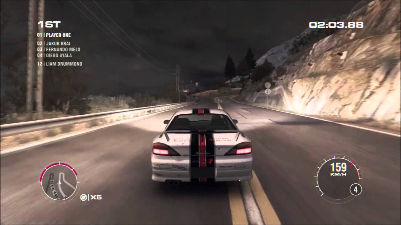 Ps3 Grid2 奥多摩 龍谷峠 5 5km Silvia Youtube