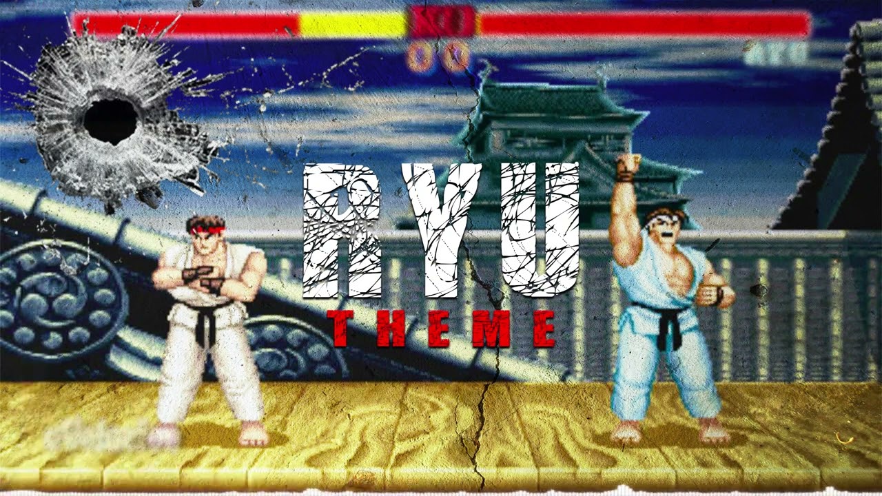Street Fighter II Rap | Hip hop Type Beat "Ryu Theme"