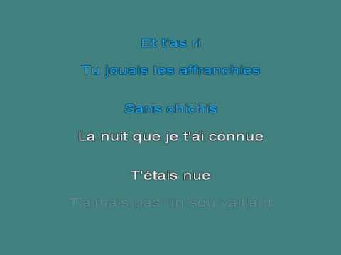 Ca Va  25e7A Vient [karaoke]
