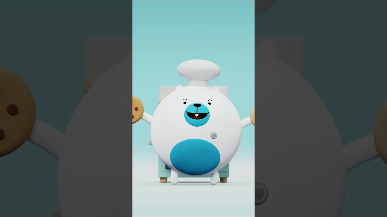 Cookies Man - RORO is the Cookie Man | RORO can't get enough of eating!! | Kids Songs | Shape Songs