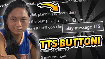How To Add A TTS Button To Twitch Chat