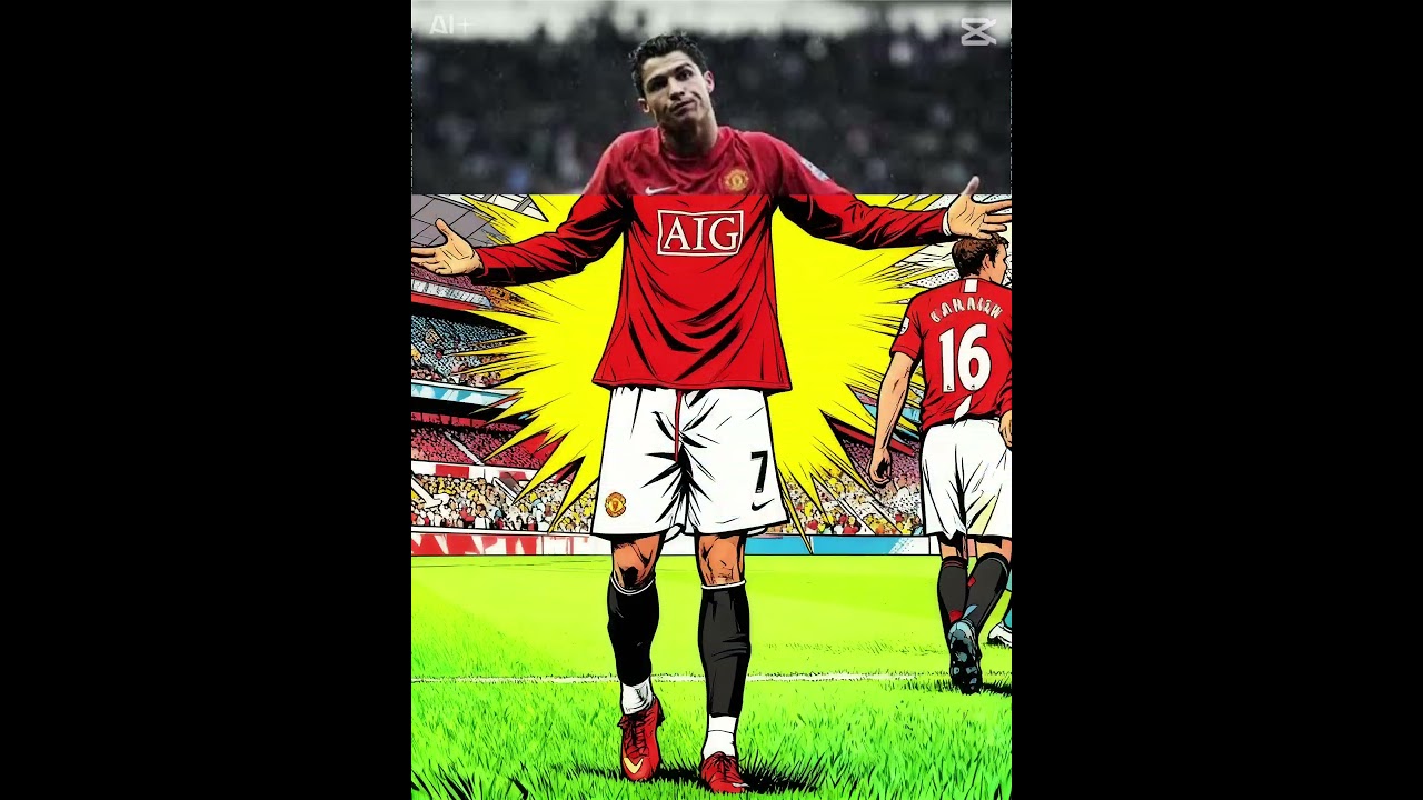 Ronaldo comic filter 