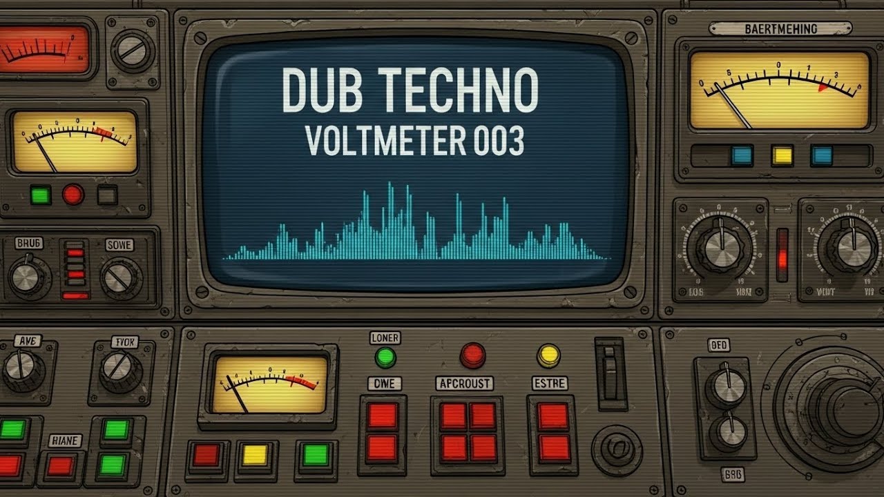 Analog Dub Techno Mix | Voltmeter 003 \\ Channel Surfing Ambient Backdrop 2026