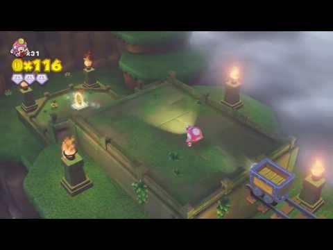 Видео: Местоположение на гъби Captain Toad Gold, гъби 1-Up и всички бонус предизвикателства за Treasure Tracker