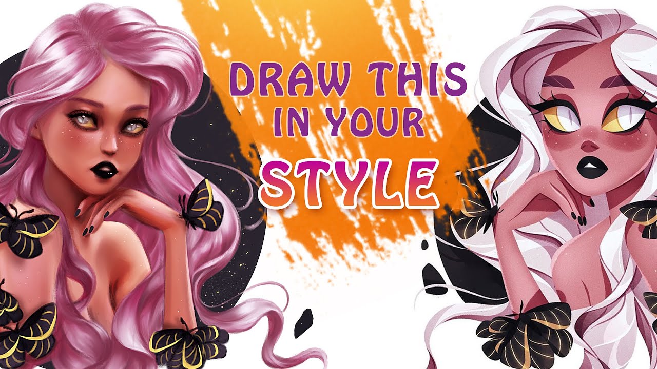 Speedpaint | Draw This In Your Style challenge! - Madalena - YouTube