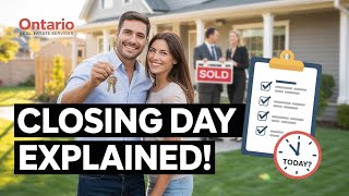 What Happens on Closing Day in Ontario? Step-by-Step Guide for First-Time Buyers.@ravishinghomes1
