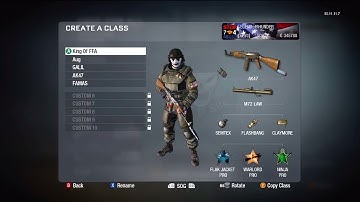 Call Of Duty: Black Ops Best Class Setup For Free For All (COD BO1 AK47 Multiplayer Gameplay)