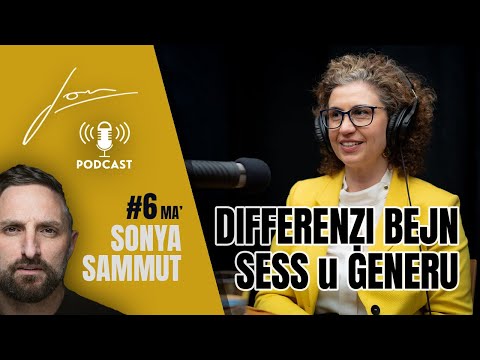 Sonya Sammut: Id-Differenzi bejn Sess u Ġeneru | C4 | Jon Mallia Podcast Ep 006