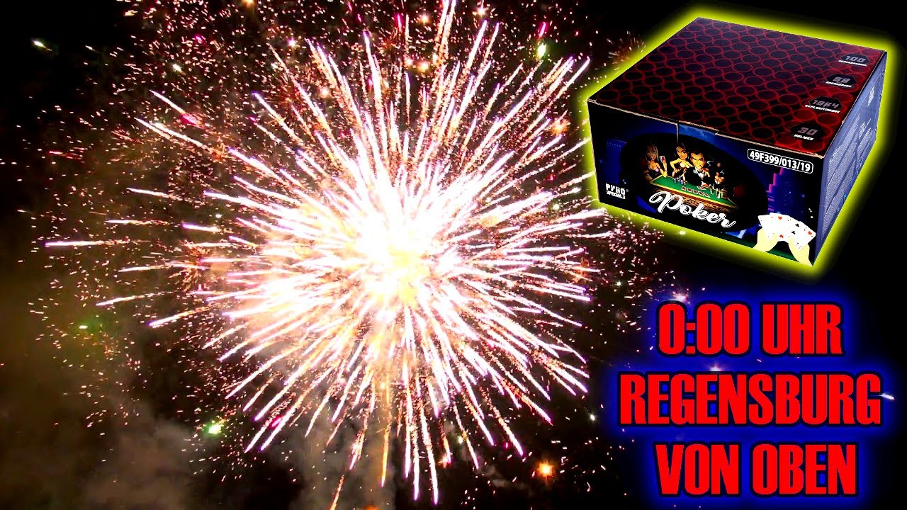 ATEMBERAUBEND ! 0:00 UHR SILVESTER 2022/2023 | PYRO SPECIALS POKER VERBUND