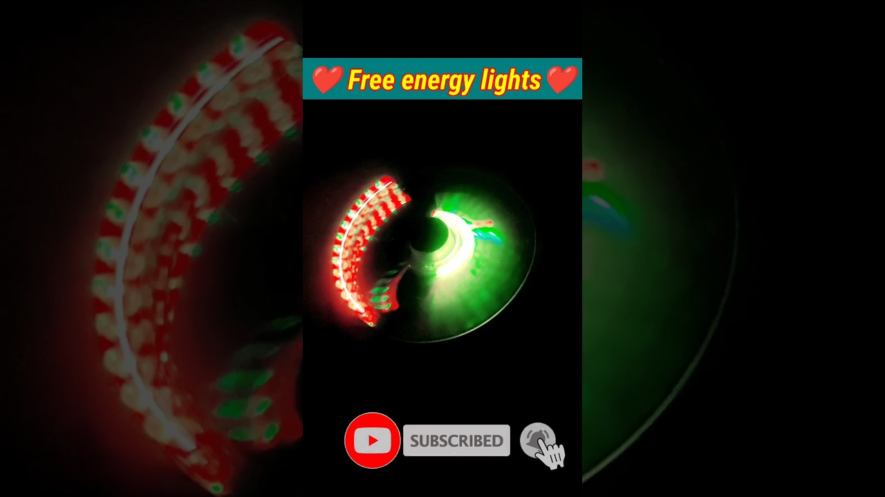 DC Motor Hacks with LED Lights 😱 | Free energy lights | motor @cactusElectronic 