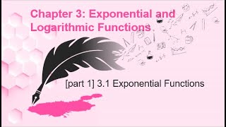 [part 1] 3.1 Exponential Functions