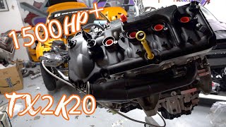 My 1500+hp Mustang Engine is Here! TX2K20 Prep Part 1