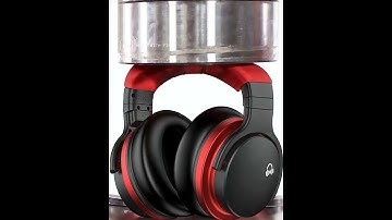 Crushing a Glass Headphone in Ultra Macro – ASMR Destruction! 🔪🎧