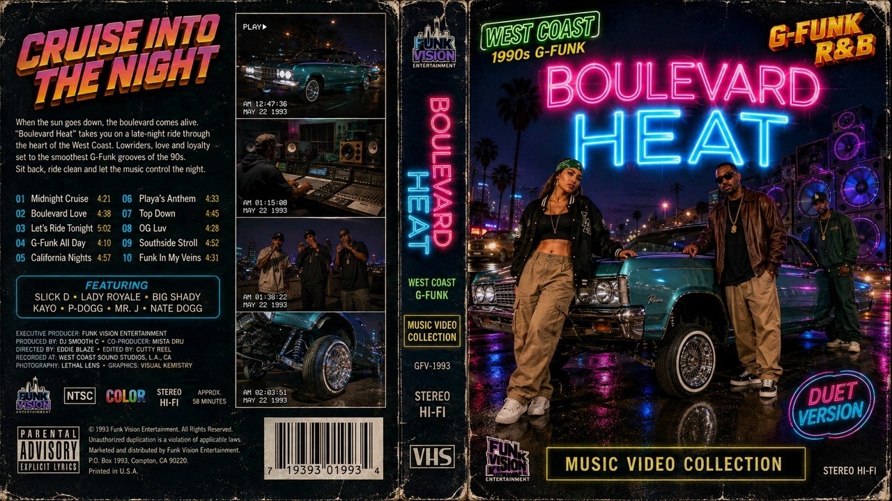 G-Funk West Coast Laid-Back Duet 2026 🌴🎶 Golden State Vibes