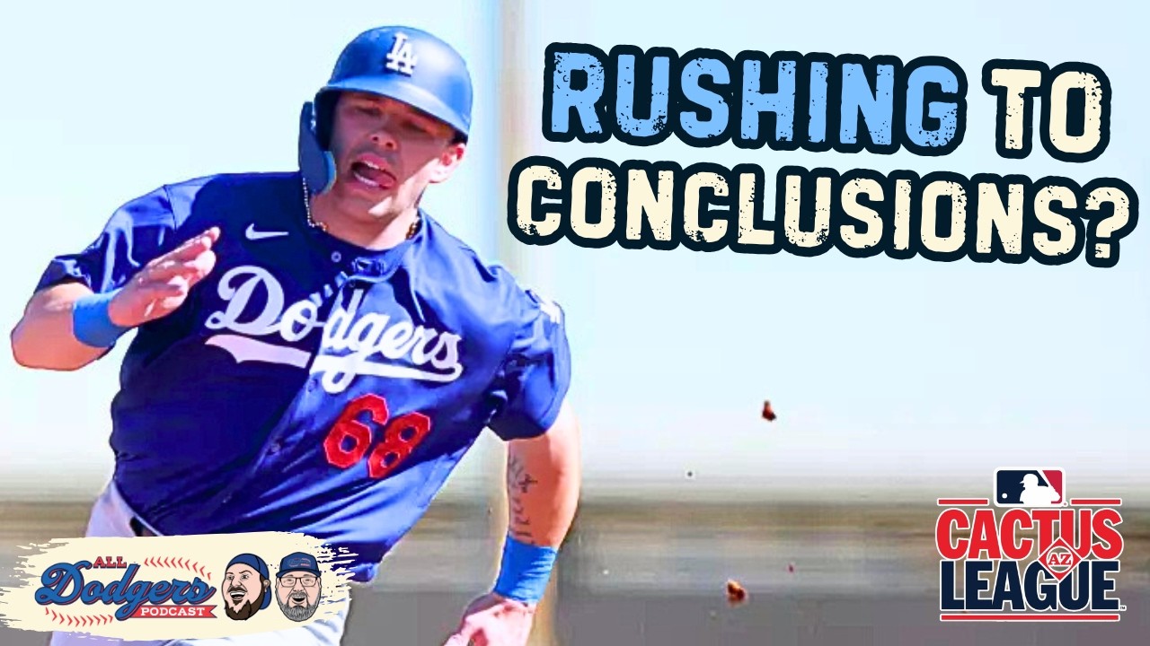 Is Dalton Rushing Finding His Stroke? And Can the Dodgers Find At-Bats For Him?