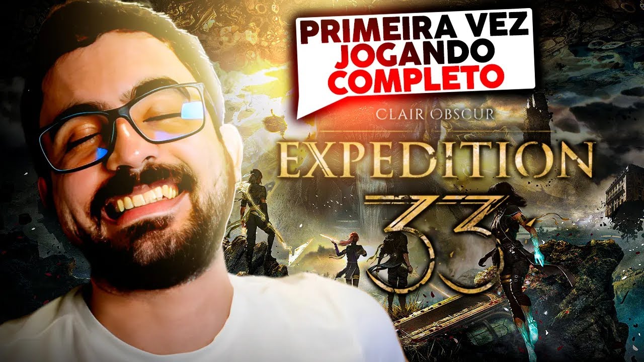 Joguei Clair Obscur: Expedition 33 pela PRIMEIRA VEZ (Jogo Completo)