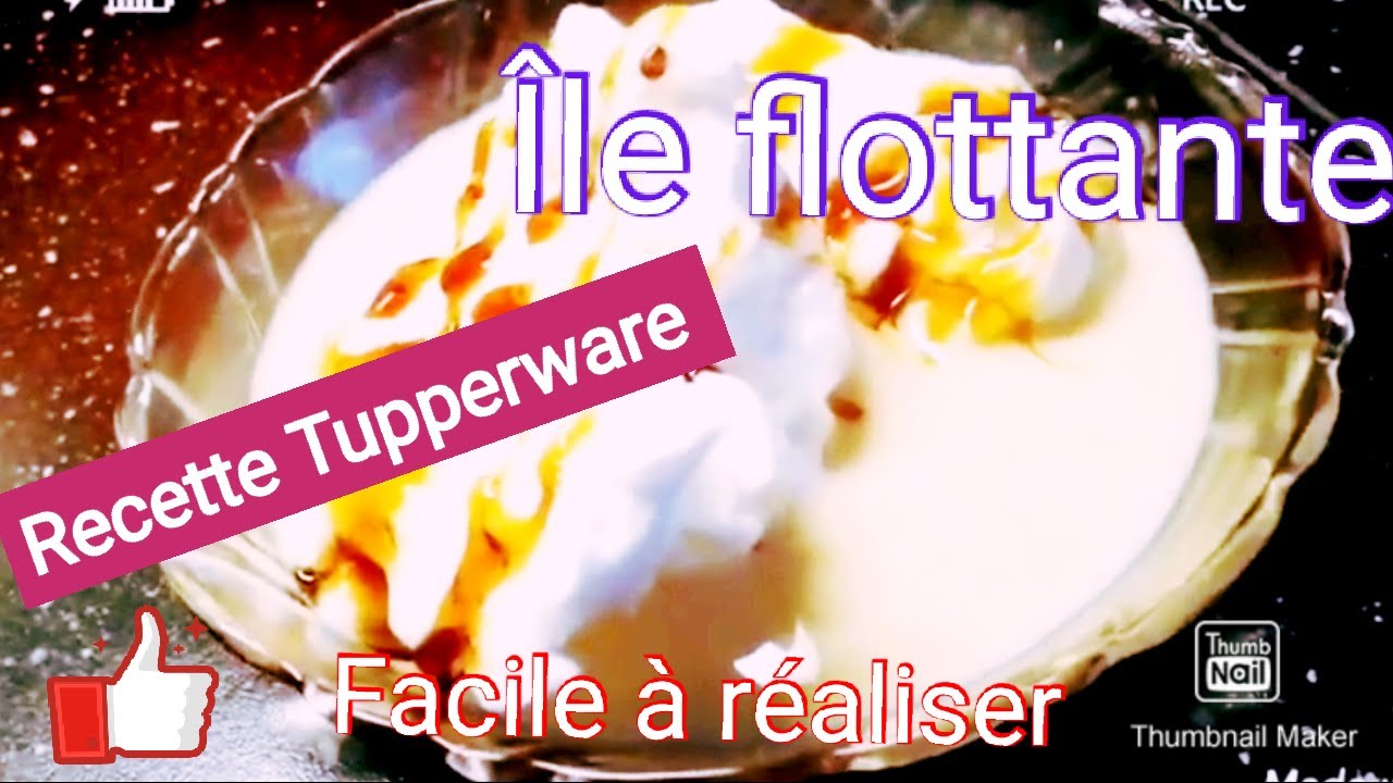 Île flottante! | Recette Tupperware