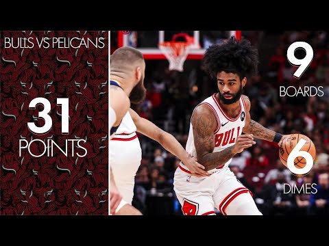 Coby White is SURGING! 31 Points (8 Threes!) 9 Boards and 6 Assists | 2023 NBA Season