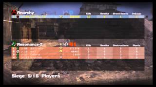 Anarchy vs Resonance-Z, solo base defence 2. ( Devil's Third )