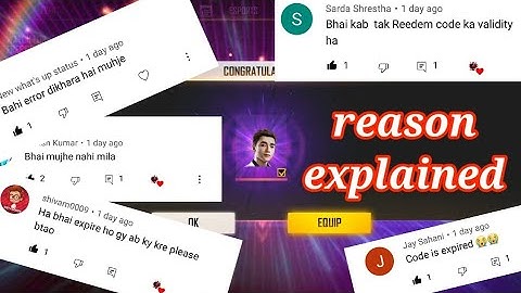 redeem code expired problem solved 100%, today Redeem Code expired problem by devil333 /BY DEVIL333