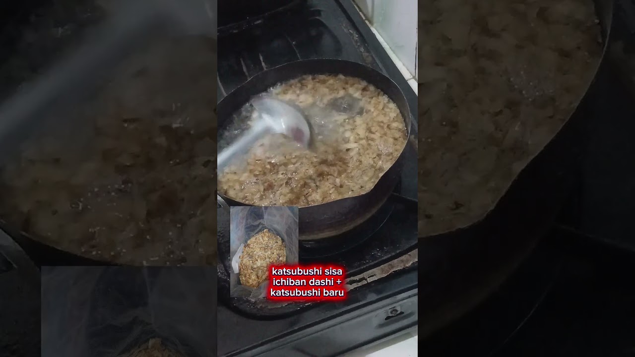 niban dashi ( dashi kedua) 