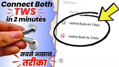How To Connect Both Earbuds At The Same Time|| Only one earbuds connecting| Reset TWS Earbuds 2024