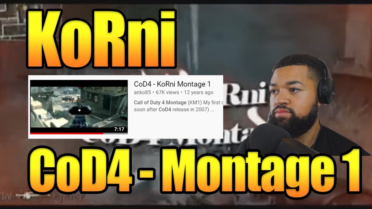 Kaai 08 Reacts to CoD4 - KoRni Montage 1