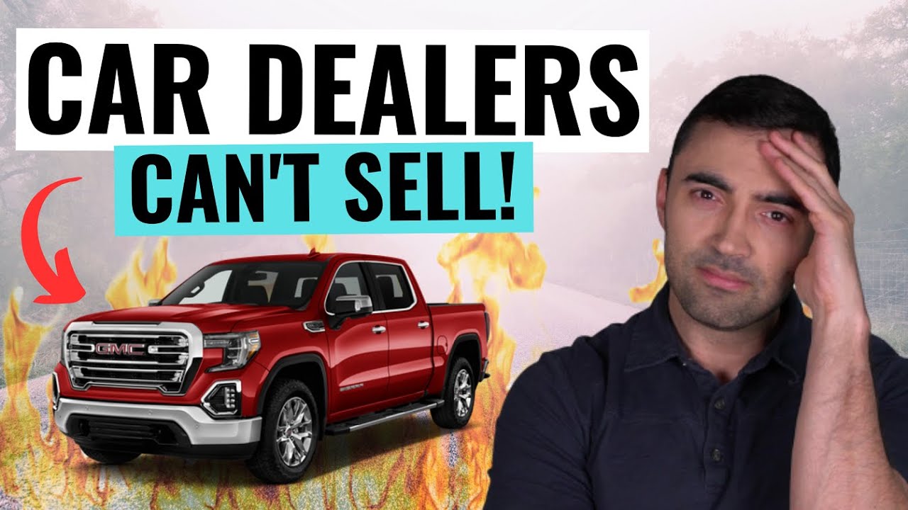 Car Dealers CAN'T SELL These Vehicles! Are Deals & Discounts Coming