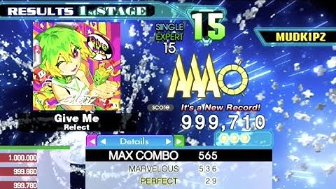 [DDR A20 PLUS] Give Me (ESP-15) 29p PFC