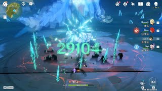 Xiao Damage Showcase 30K Plunge attack
