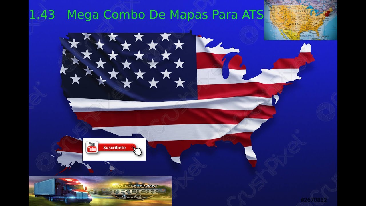 📌DOWNLOAD 🗓MEGA COMBO DE MAPAS ATS MODS ( ͡ 👅 ͡ ) - YouTube