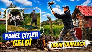 🪵 Odun Kırmaca 🪓 Panel Çit Aldım 🚧 Bahçe Otlarını Biçiyorum 🌿 Çiftlik Köy İşleri 🏠