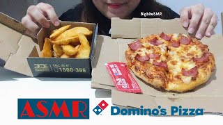 ASMR Domino's Pizza *eating sounds* ASMR Indonesia screenshot 5