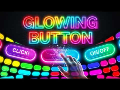 Build a Modern Neon Glowing Button (Step-by-Step CSS Tutorial @shradhaKD 