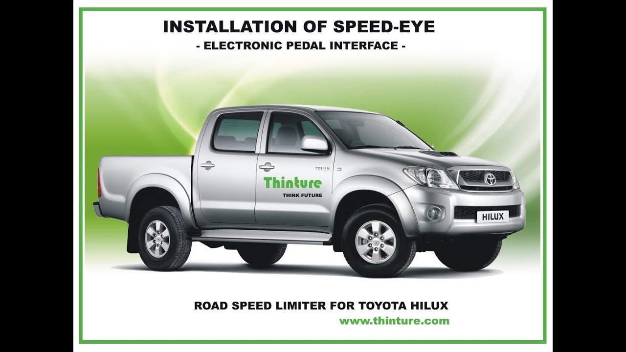 speed limiter toyota YouTube
