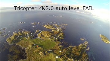 Tricopter KK2 auto level FAIL