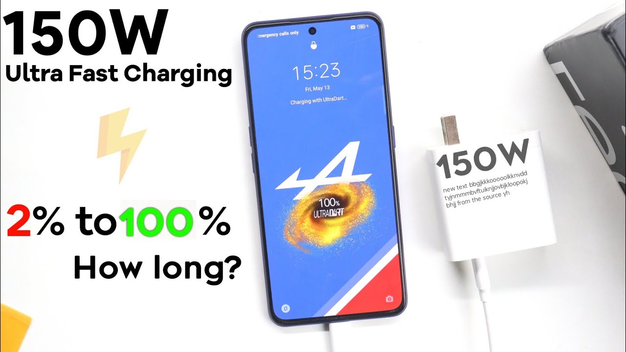 Realme GT Neo 3 [150W] Charging Test | Full Battery Charging Time 2% to 100% | Heating & Draining ⚡⚡
