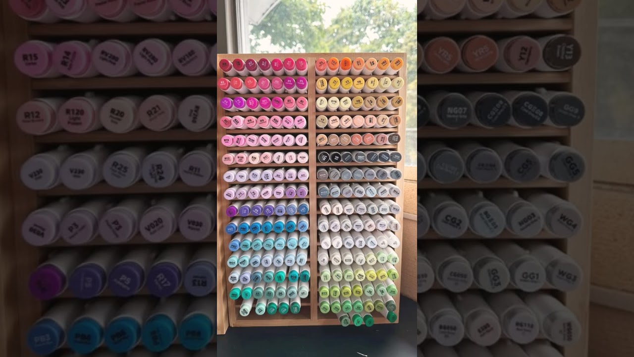 Ohuhu markers are the best! Loving the vibrant colors and smooth application. 💖 