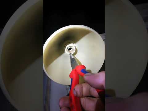 duyun içinde kırılan ampül nasıl çıkartılır(Broken bulb removal)