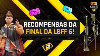 VAI TER SALA! | Recompensas da Final da LBFF 6 | FREE FIRE