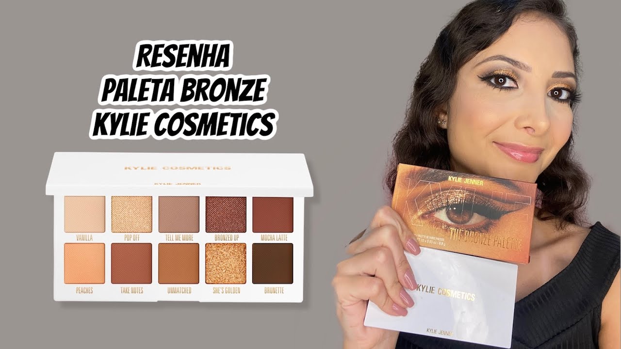 Kylie Cosmetics Bronze Palette - Review - YouTube