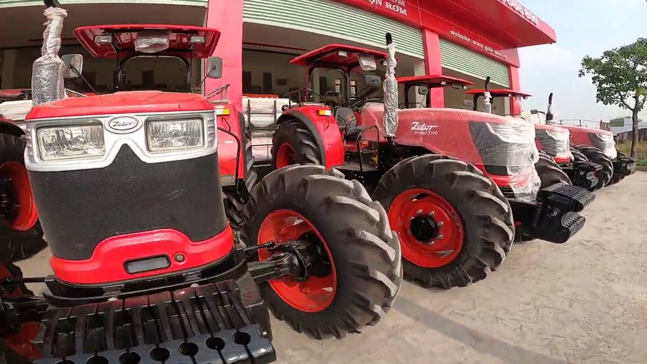 Showroom máy kéo Zetor Global 2190 - 90HP