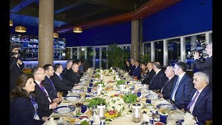 Ilham Aliyev and Bulgaria’s Prime Minister Boyko Borisov have joint dinner