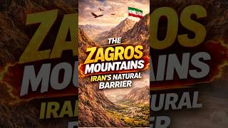 Why the Zagros Mountains Are Iran’s Natural Barrier ⛰️ #Geography #iran #worldnews
