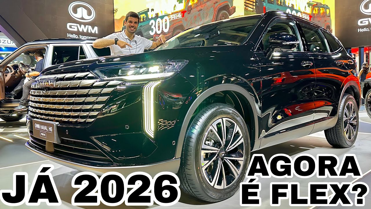 NOVÍSSIMO GWM HAVAL H6 PHEV 19 2026 EM DETALHES | CHEGOU COM VÁRIAS MUDANÇAS!!!