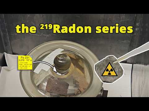 The decay chain of radon-219 - Practical Nuclear Chemistry