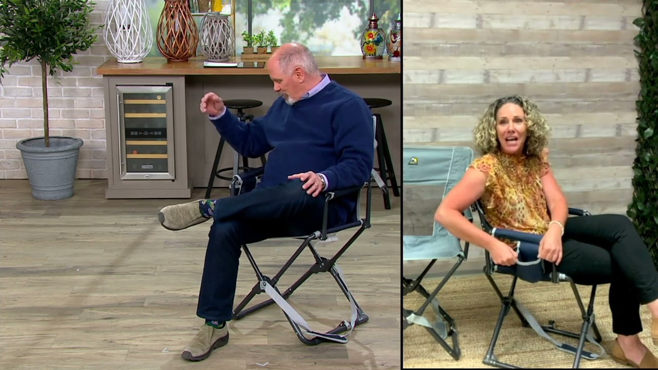 GCI Outdoor Xpress Lounger Pro Collapsible Chair on QVC
