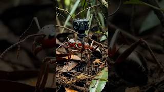 Army Ant POV in Extreme Close-Up 🐜🌍 #animals #ants #viralshorts